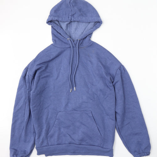 Matalan Womens Blue  Polyester Pullover Hoodie Size S