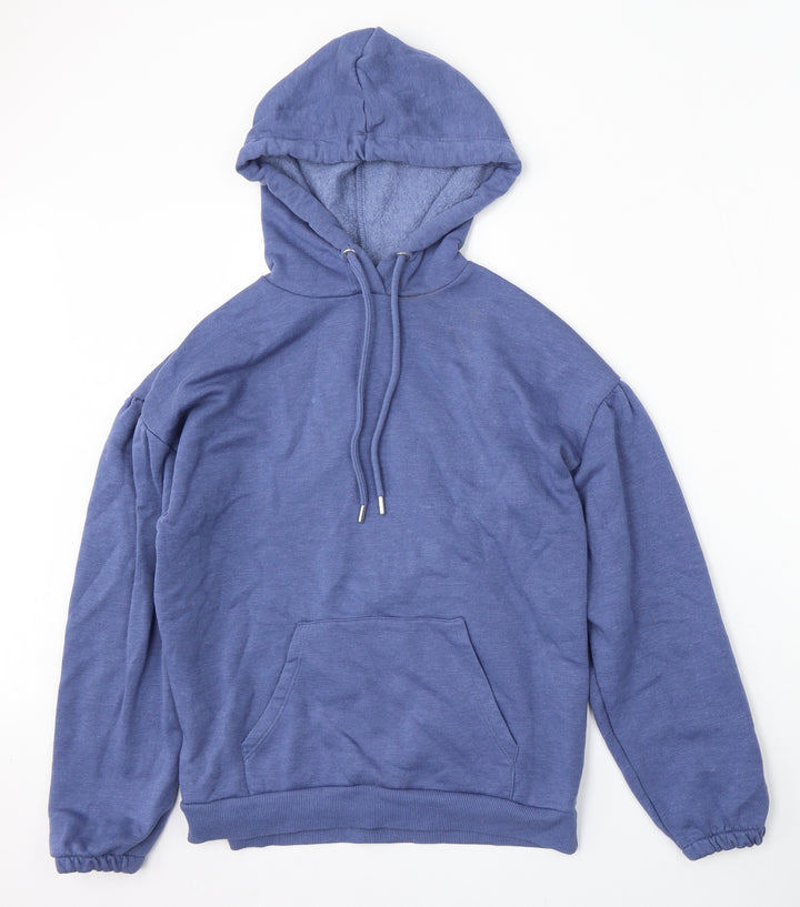 Matalan Womens Blue  Polyester Pullover Hoodie Size S