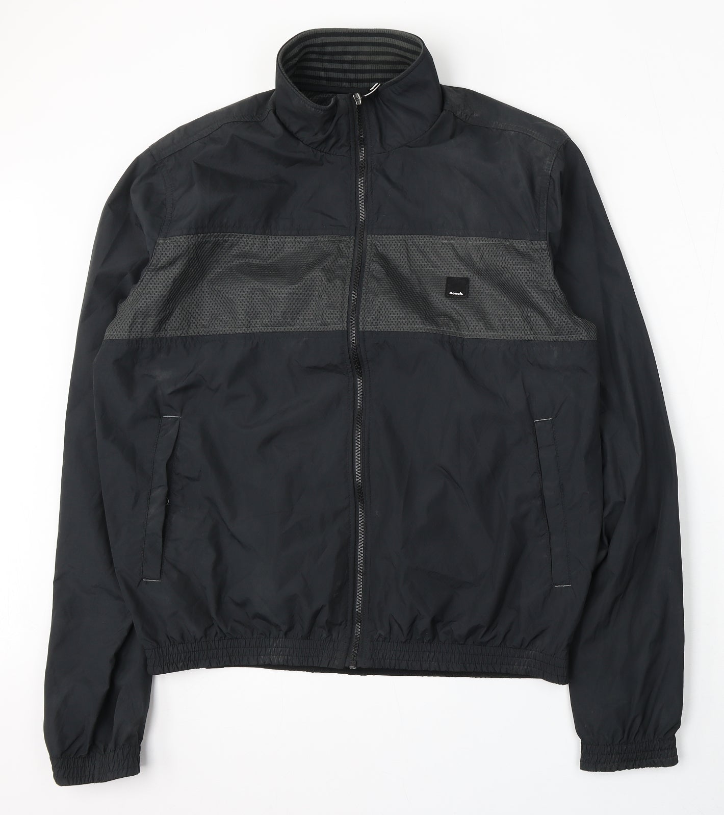 Bench Mens Black   Jacket  Size M  Zip
