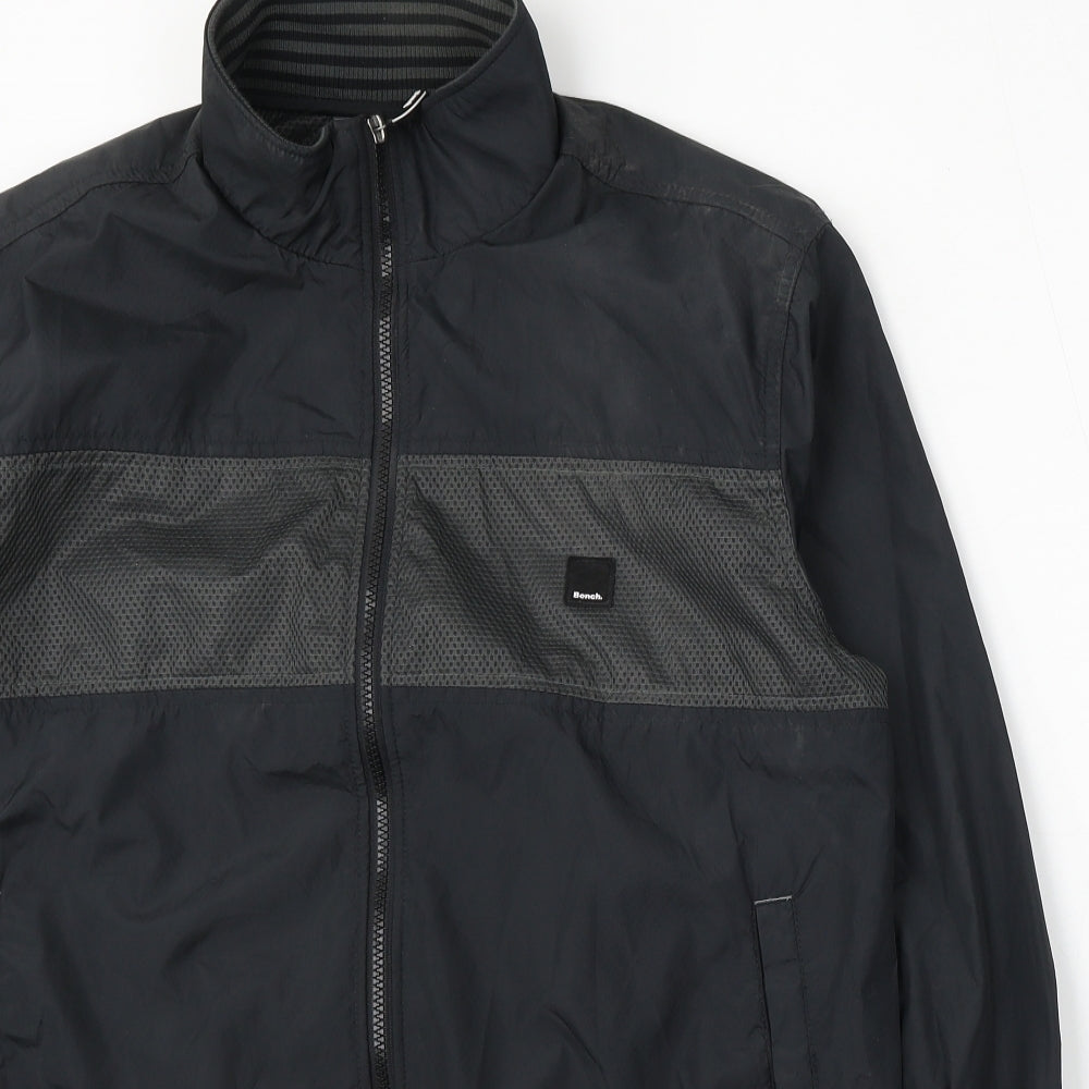 Bench Mens Black   Jacket  Size M  Zip