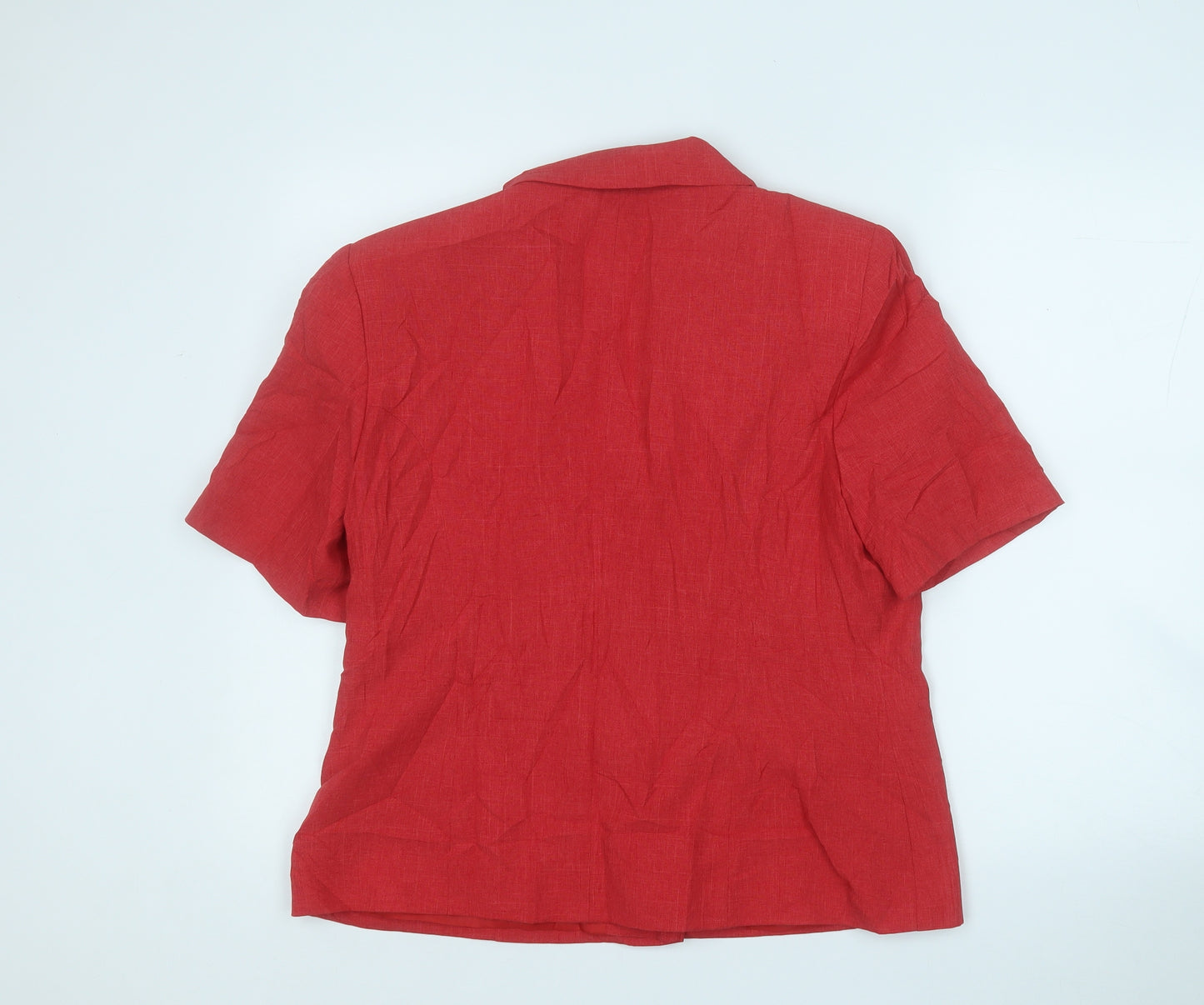 isabelle Womens Red   Jacket Blazer Size 16