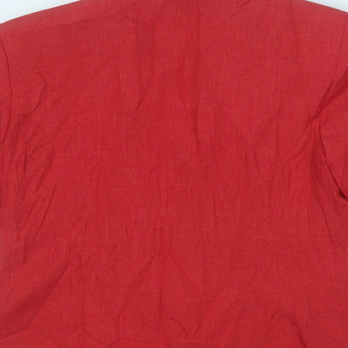 isabelle Womens Red   Jacket Blazer Size 16