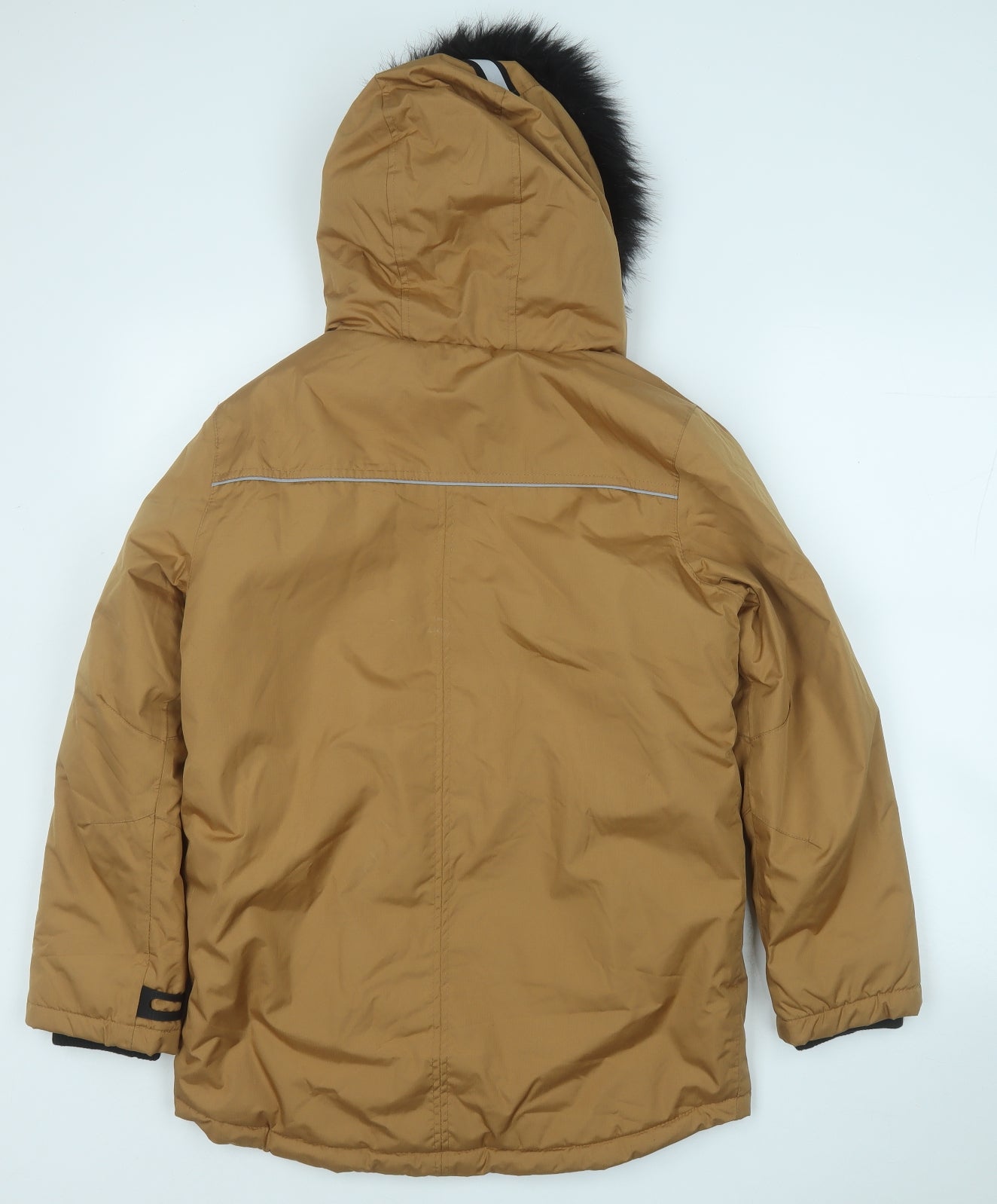 TU Girls Brown   Parka Coat Size 11-12 Years