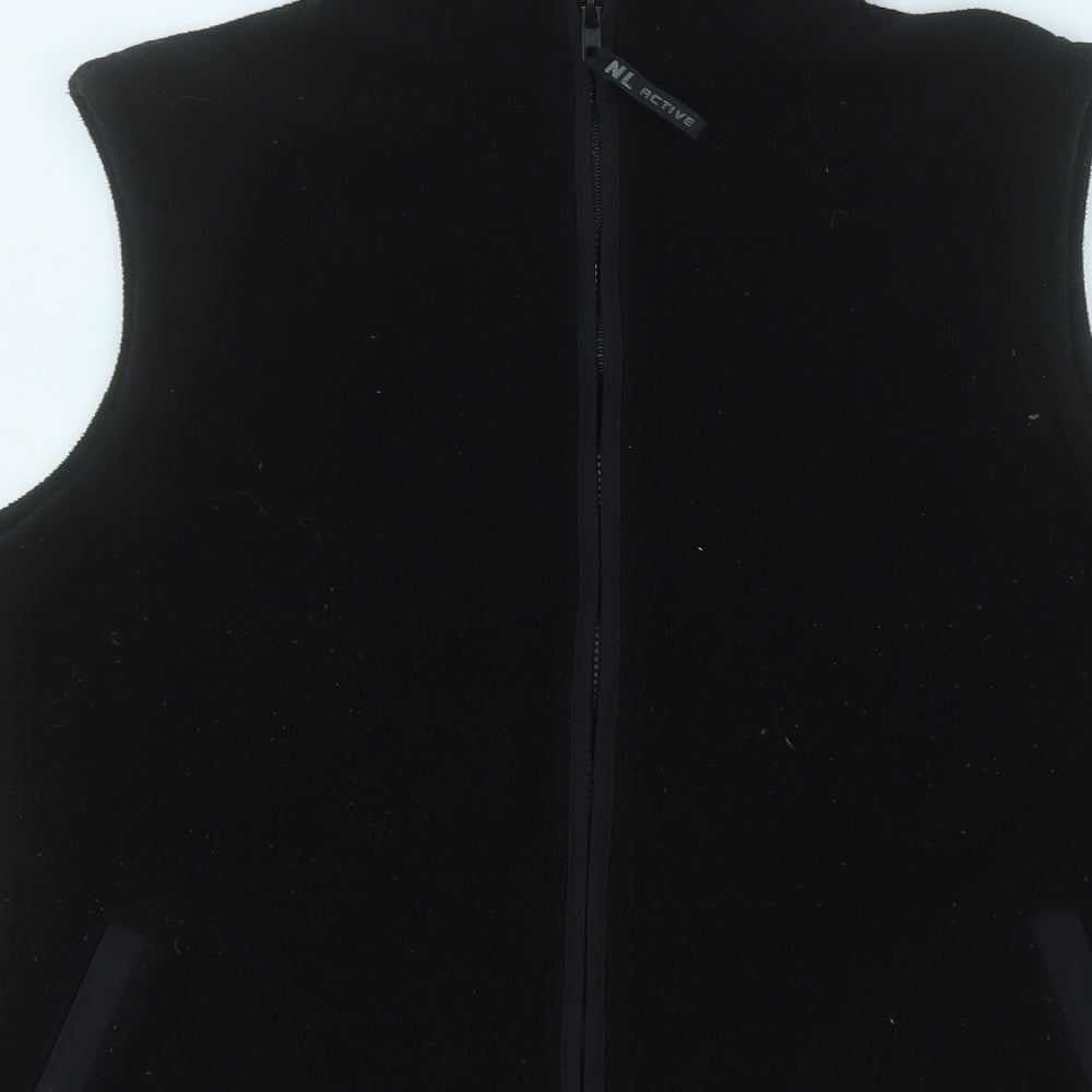 NL Activity Mens Black   Gilet Jacket Size XL