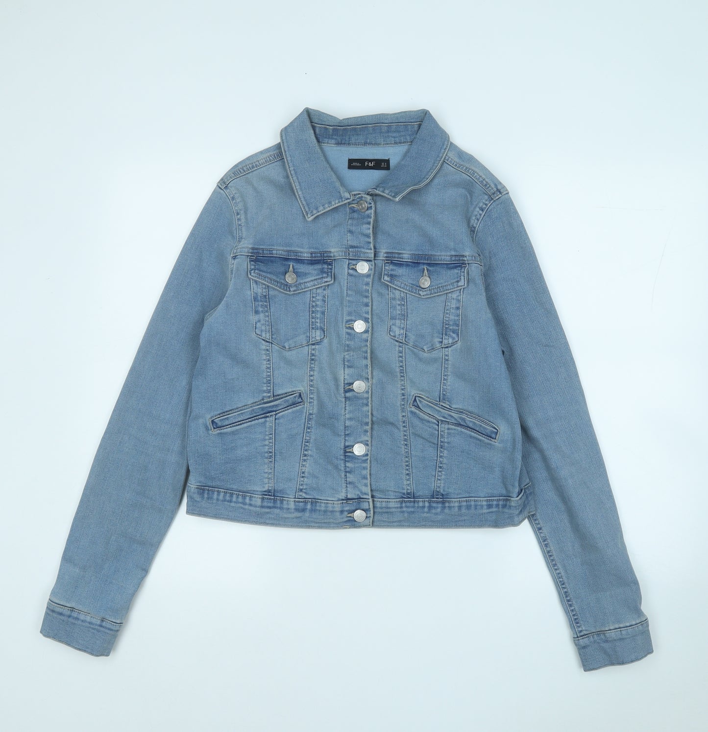 F&F Womens Blue   Jacket  Size 16