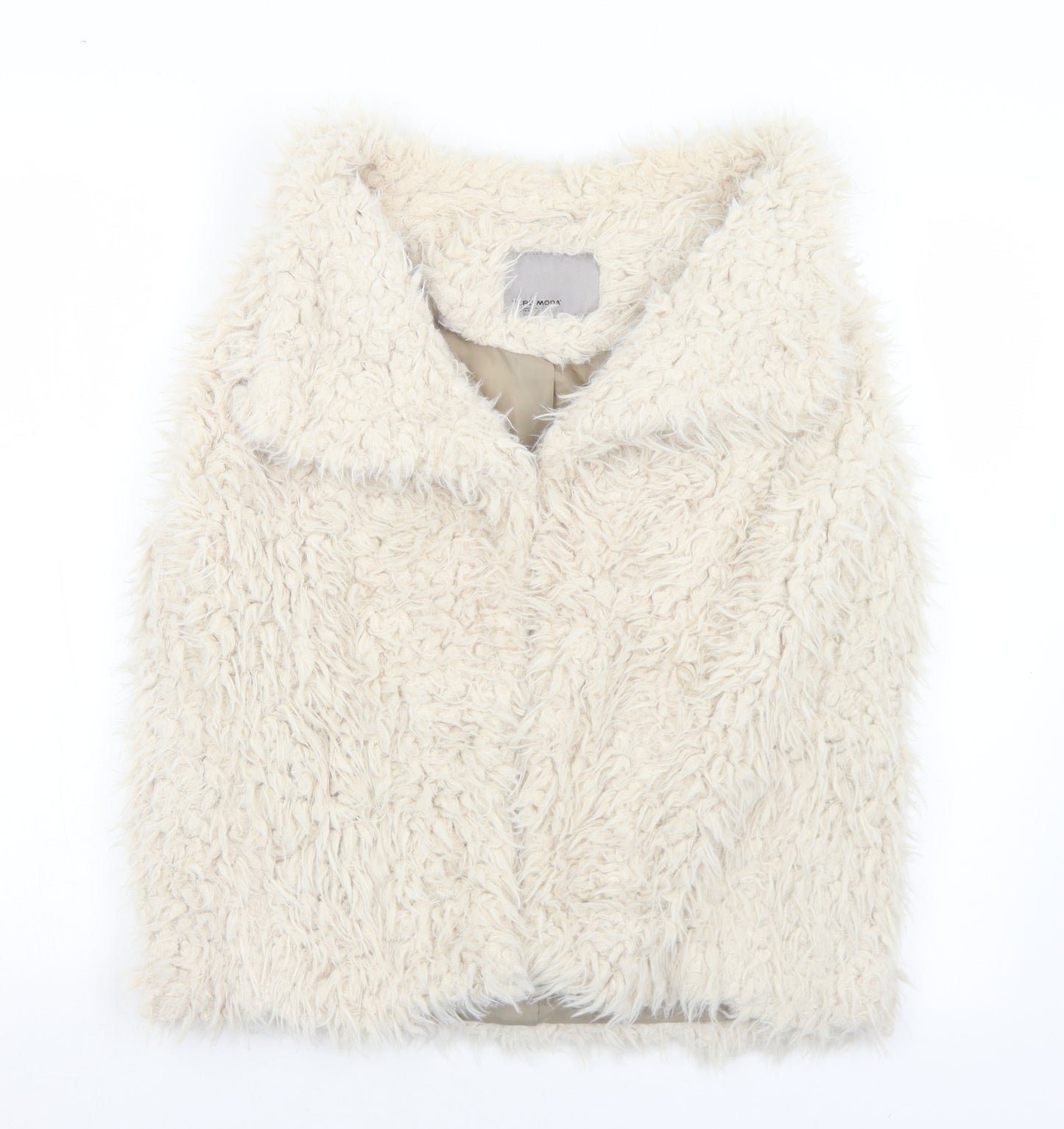 VERO MODA Womens Ivory   Gilet Jacket Size S