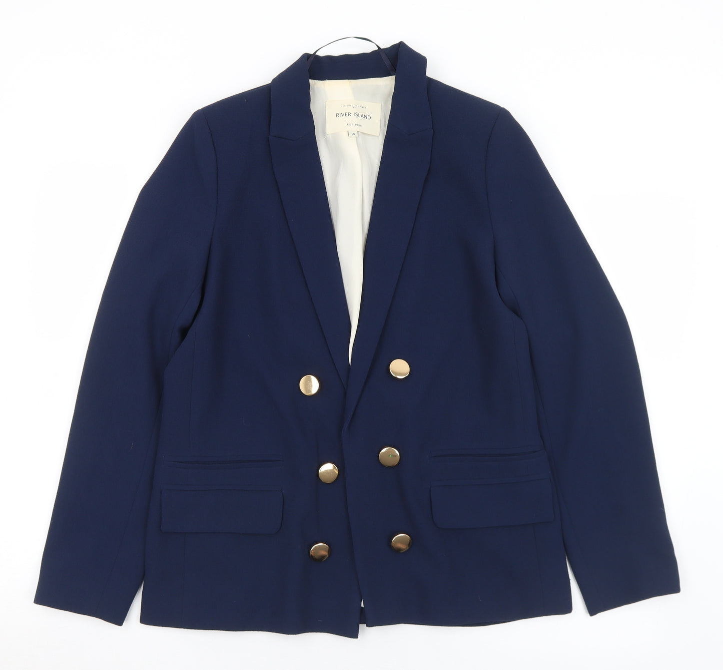 River Island Womens Blue   Jacket  Size 10