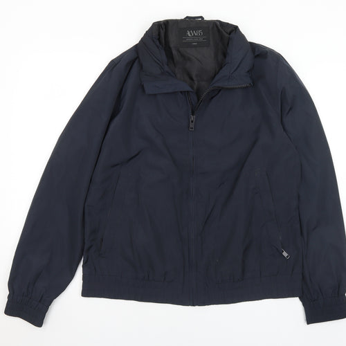 Matalan Mens Black   Jacket Coat Size L  Zip