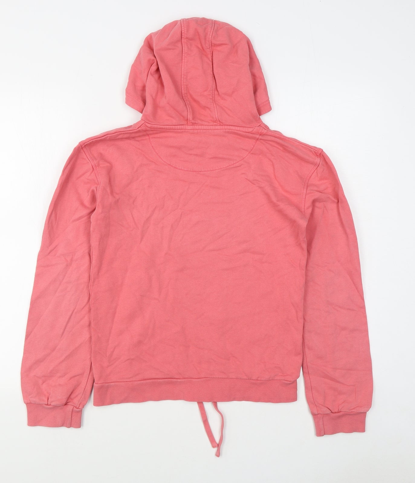 John Lewis Girls Pink  100% Cotton Pullover Hoodie Size 11 Years  Pullover