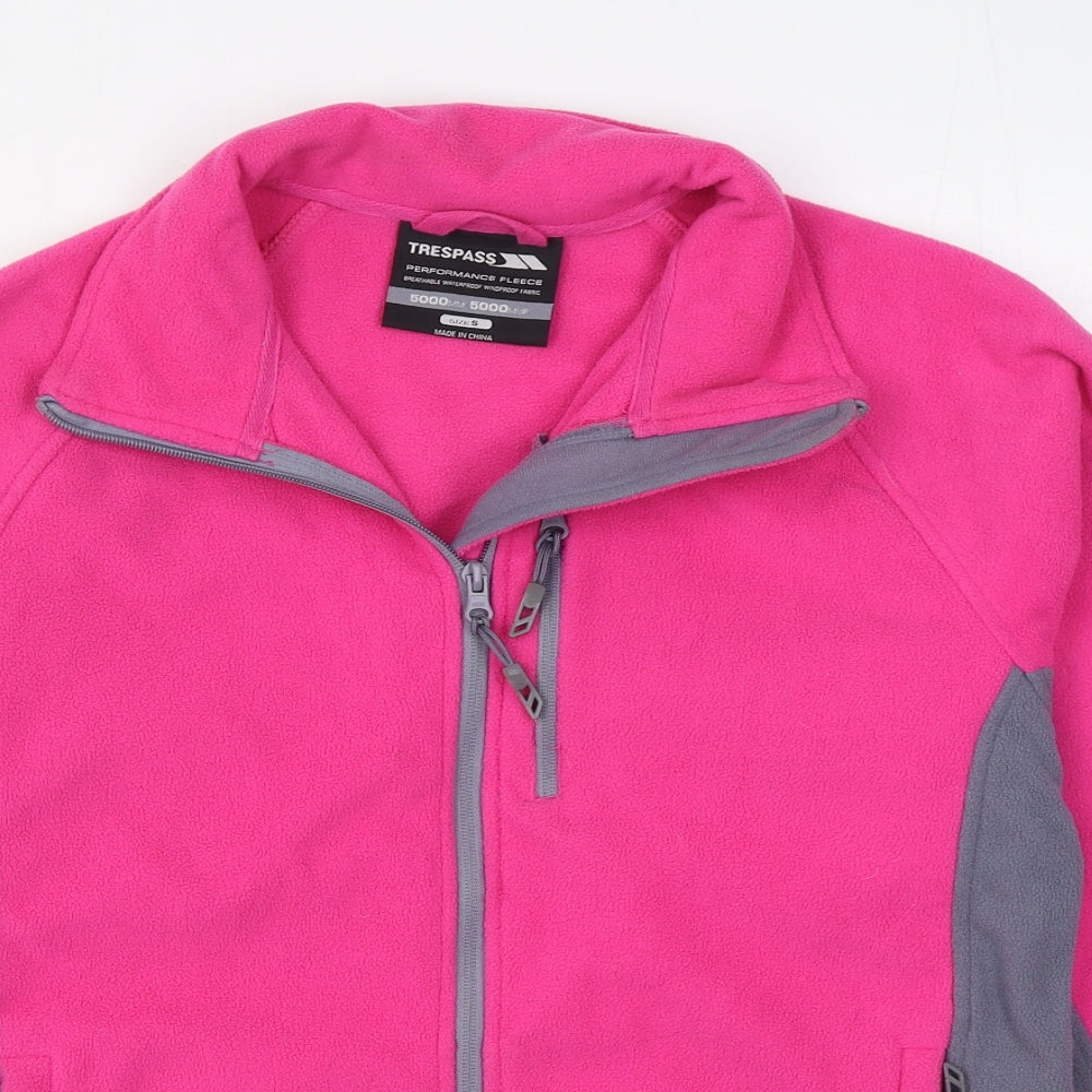 Trespass Womens Pink   Jacket  Size S  Zip