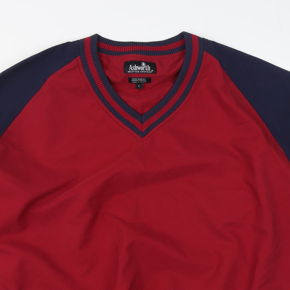 Ashworth Mens Red   Jacket  Size L