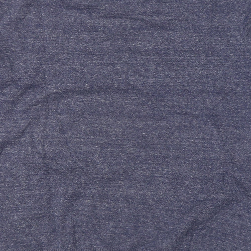 BRAX Mens Blue V-Neck  Cotton Pullover Jumper Size L