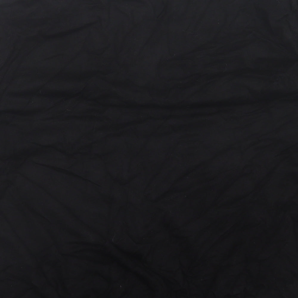 Joanna Hope Womens Black Crew Neck  Viscose Pullover Jumper Size 16