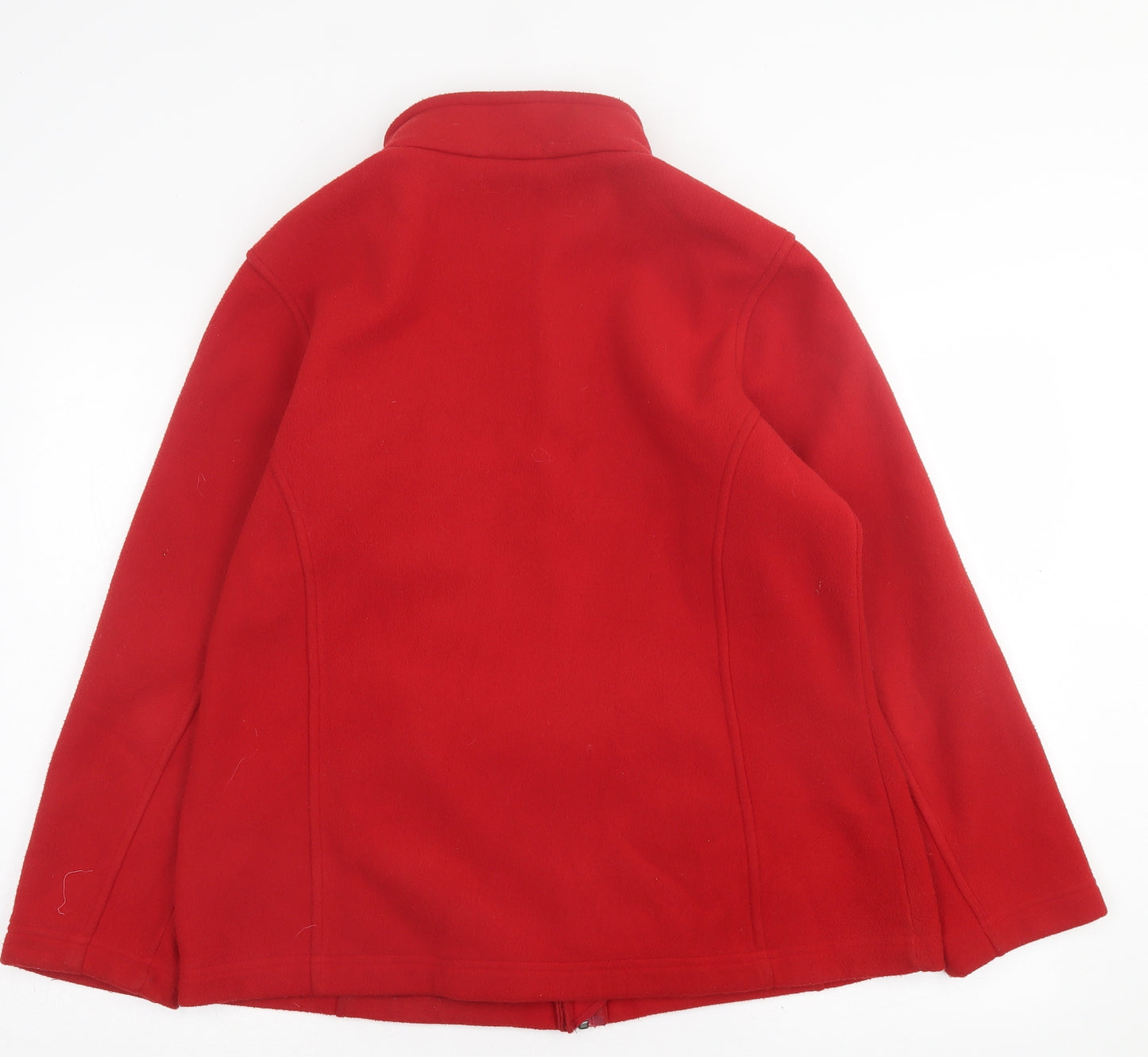 Marks and Spencer Womens Red   Jacket  Size 16  Zip