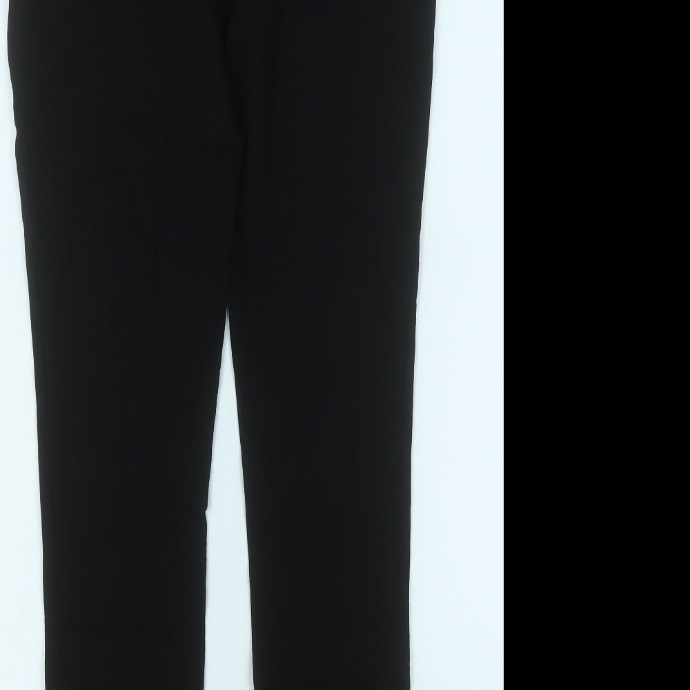 F&F Womens Black  Viscose Jegging Trousers Size 14 L26 in Regular