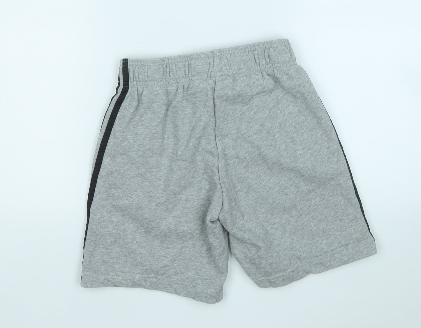 adidas Boys Grey  Cotton Sweat Shorts Size 8-9 Years  Regular