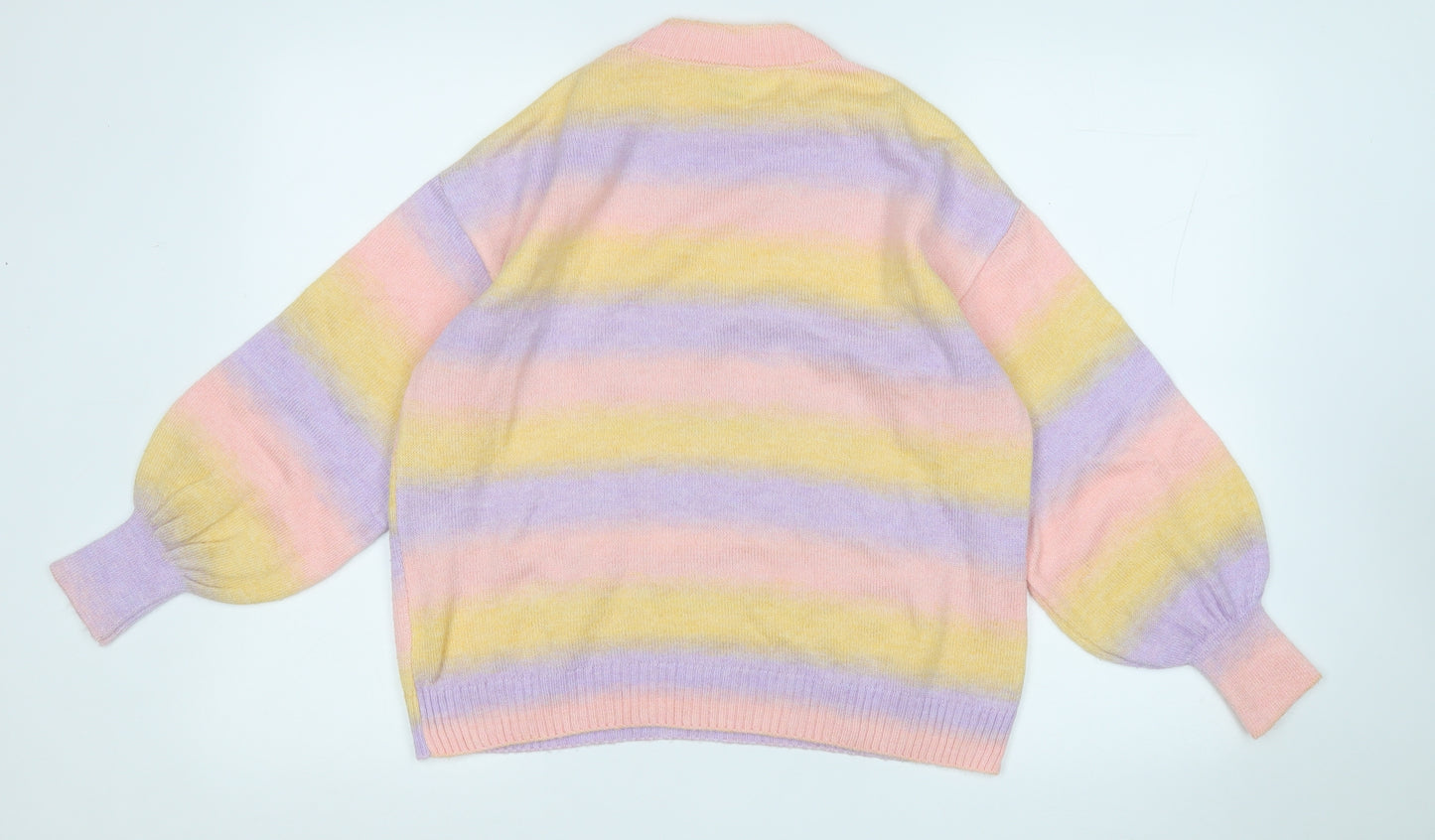 George Womens Multicoloured Round Neck  Acrylic Pullover Jumper Size 8   - Disney