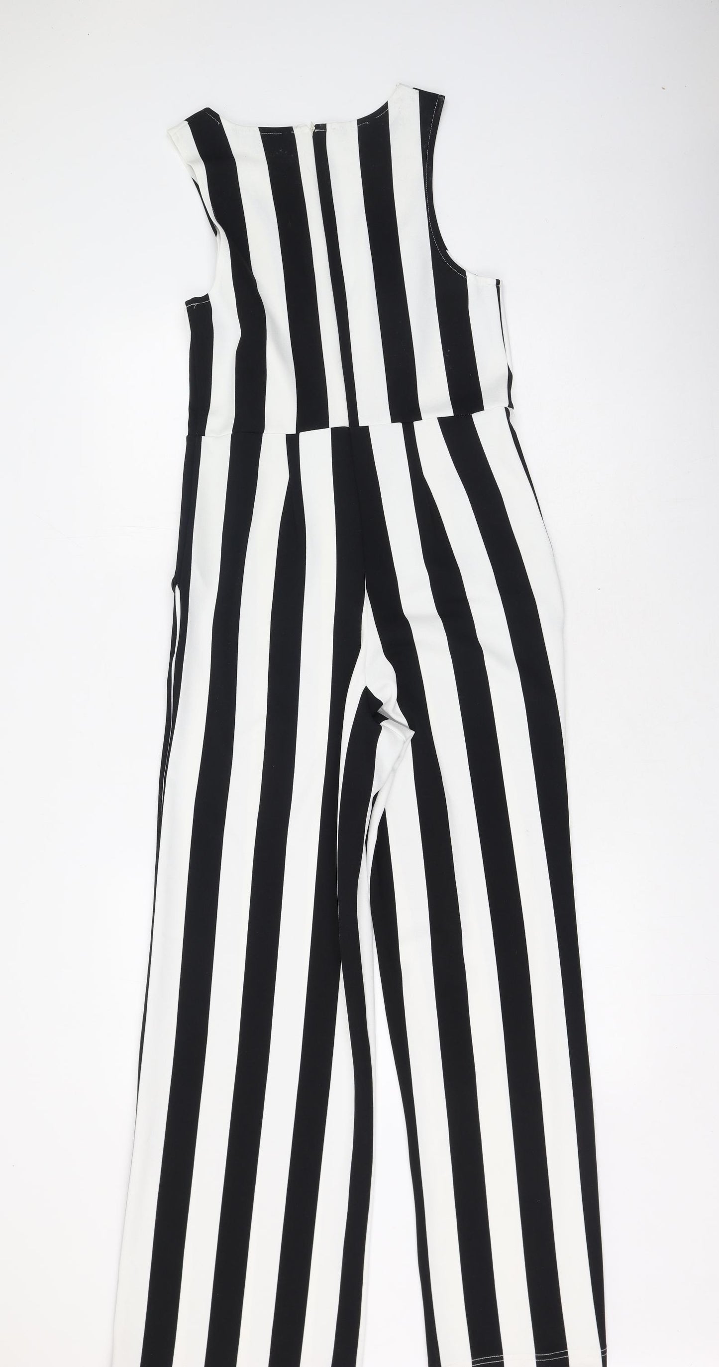 Cameo Rose  Womens Multicoloured Striped Polyester Jumpsuit One-Piece Size 10 L38 in