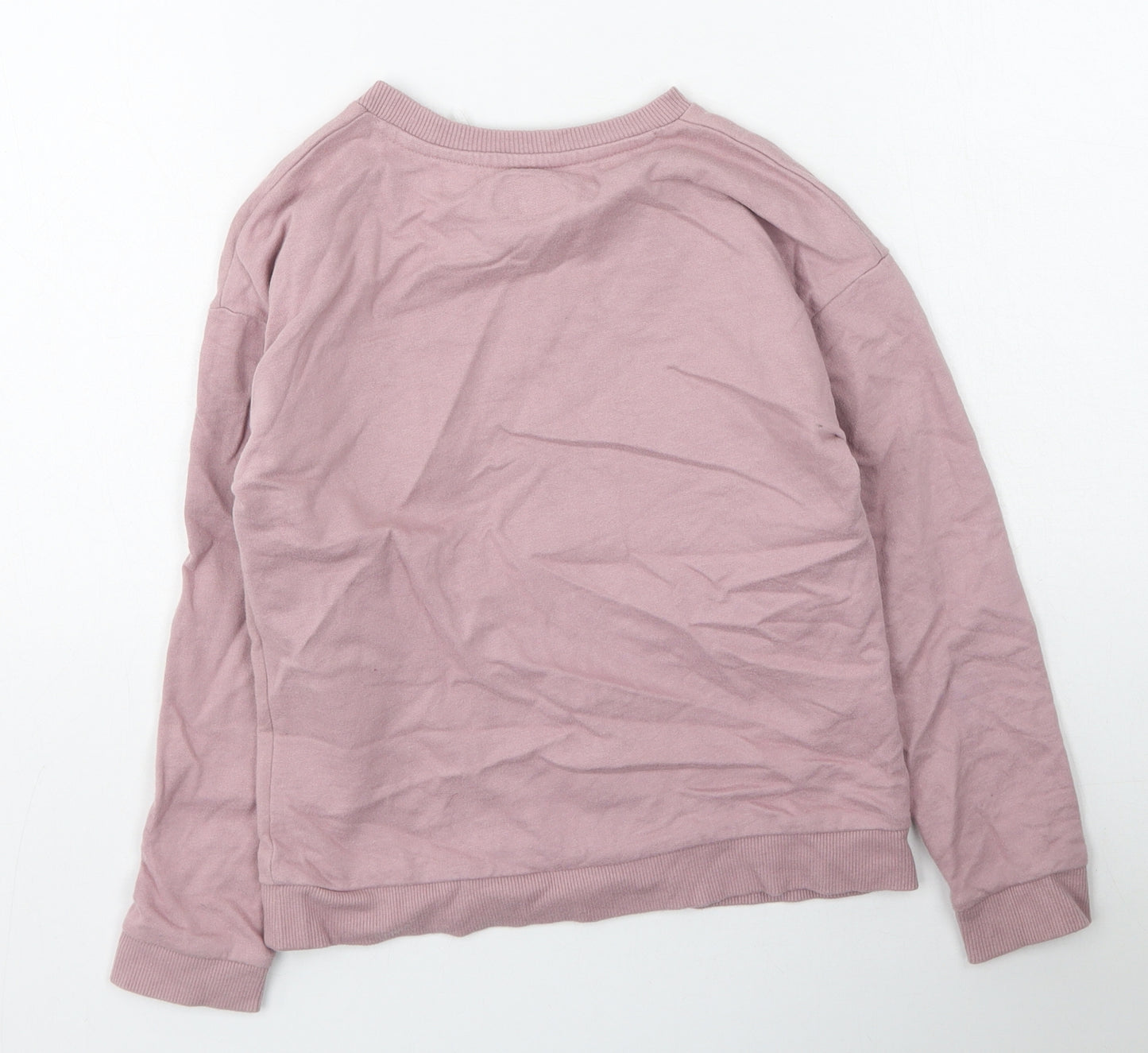 Nutmeg Girls Multicoloured  Cotton Pullover Sweatshirt Size 8-9 Years