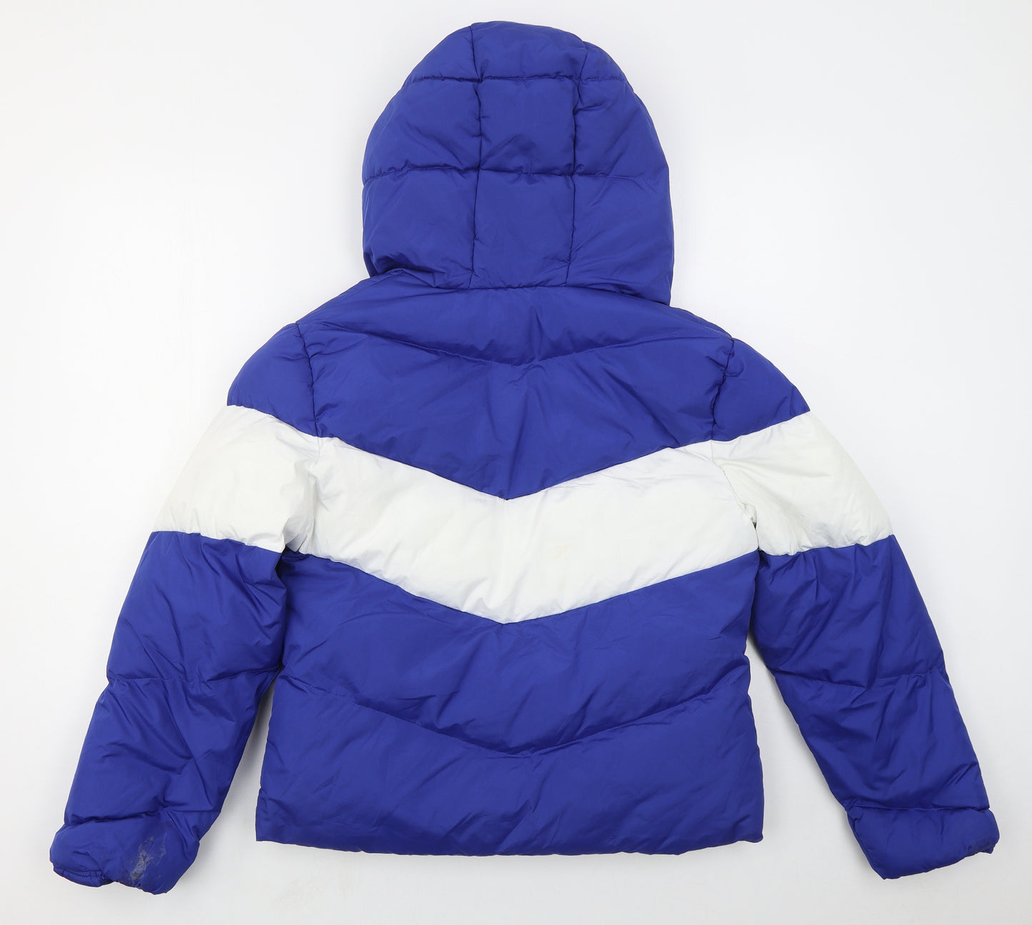 FB Sister Womens Blue   Puffer Jacket Coat Size M  Zip