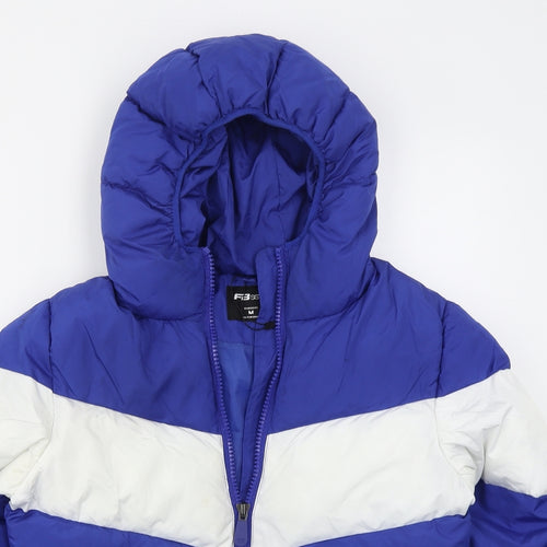 FB Sister Womens Blue   Puffer Jacket Coat Size M  Zip