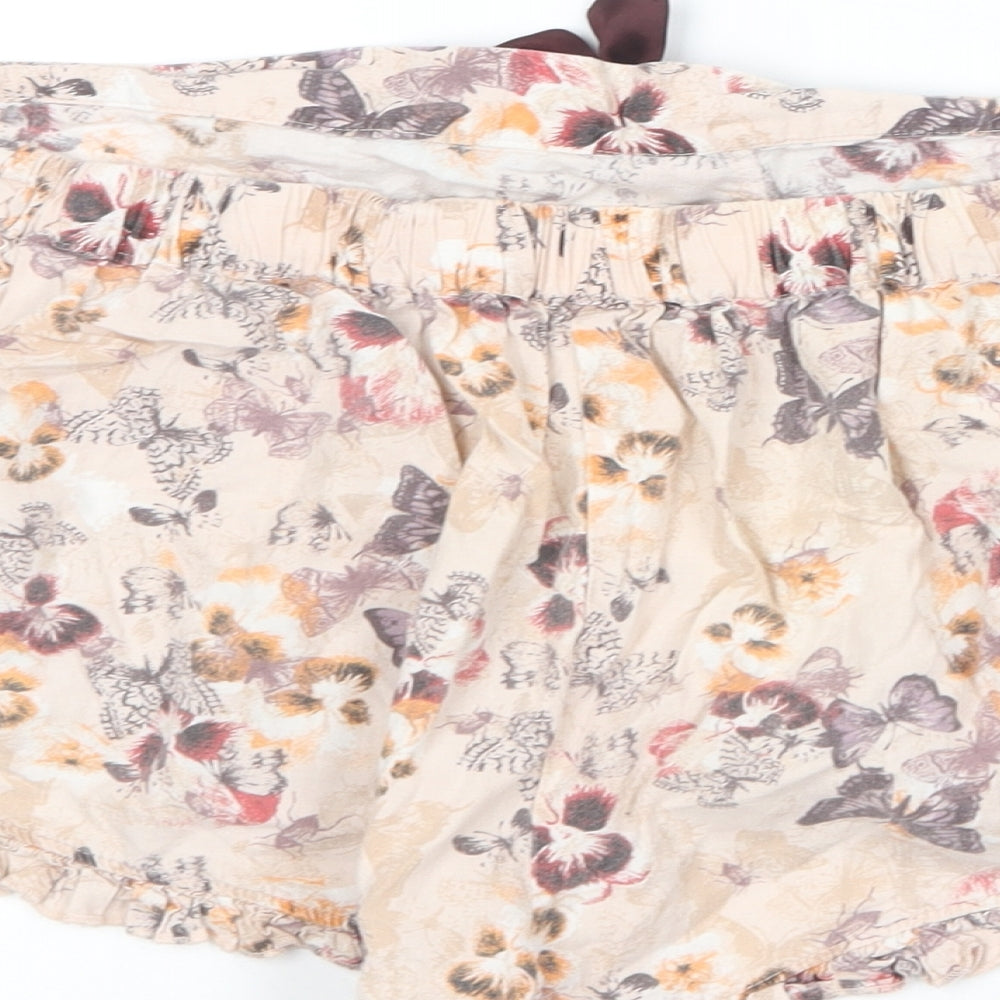 NEXT Womens Multicoloured  Cotton Sweat Shorts Size 16 L12 in Regular