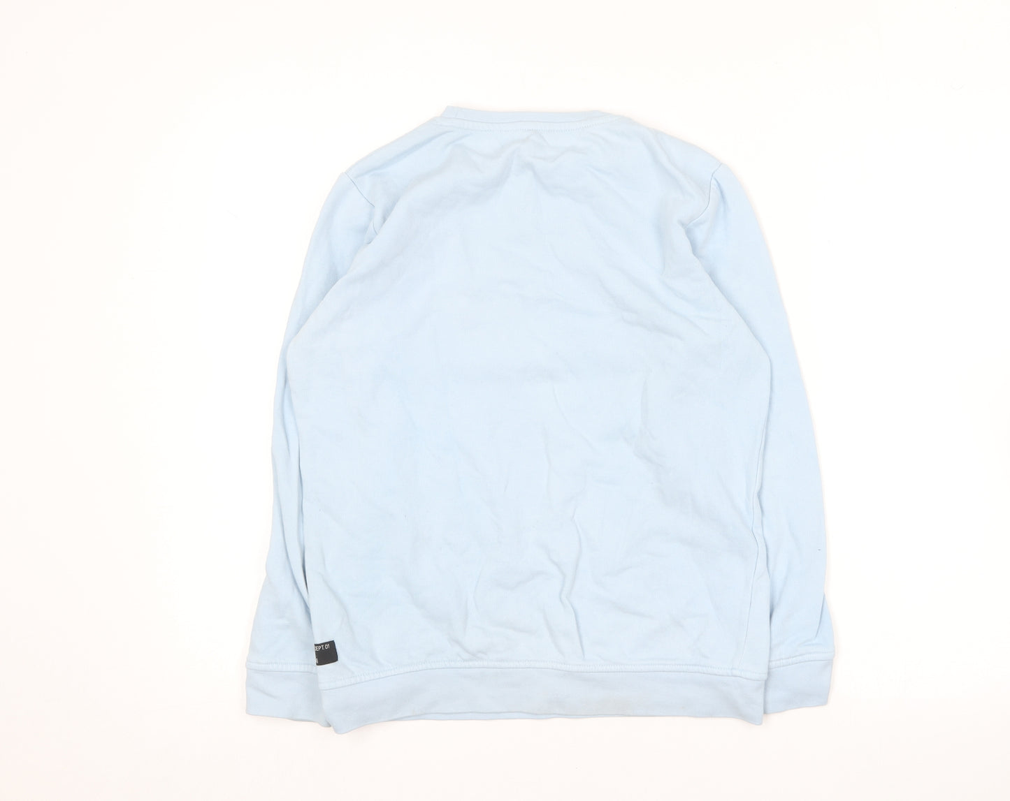 George Boys Blue  Cotton Pullover Sweatshirt Size 11-12 Years   - Sunset Island