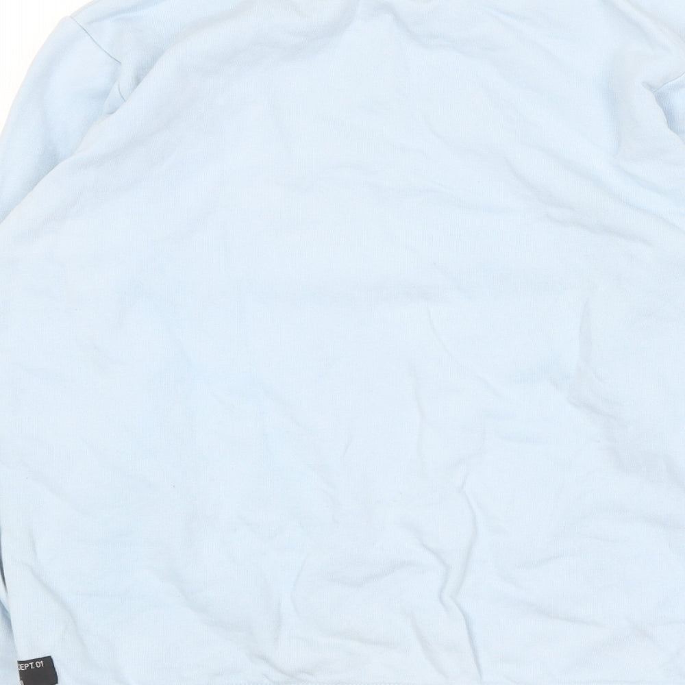 George Boys Blue  Cotton Pullover Sweatshirt Size 11-12 Years   - Sunset Island