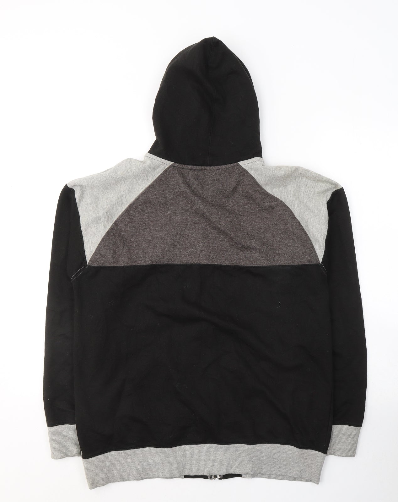 Twisted Soul Mens Black  Polyester Full Zip Hoodie Size L