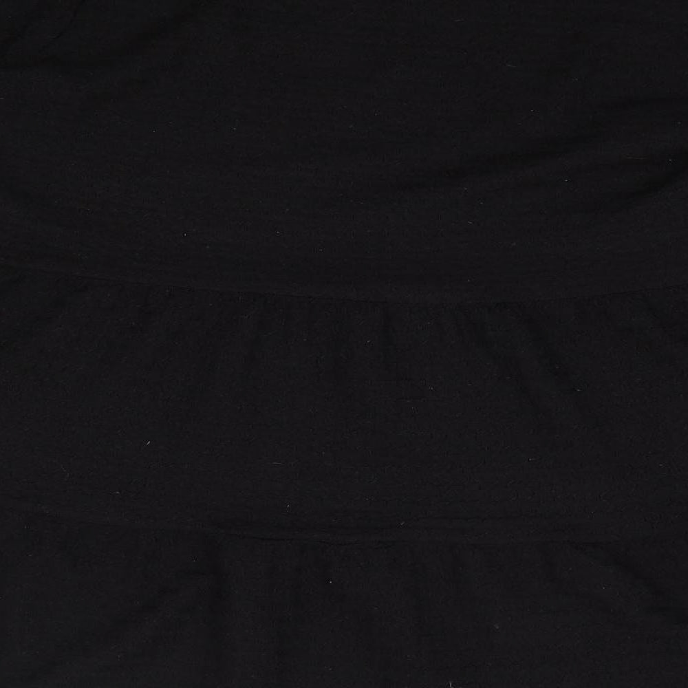 Next  Womens Black  Polyester Fit & Flare  Size 16  Round Neck Pullover