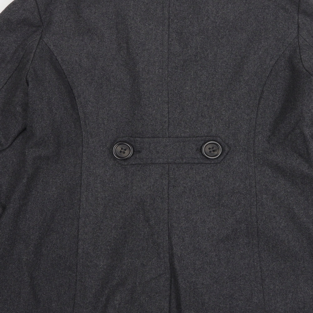 Atmosphere Womens Grey   Overcoat Coat Size 18