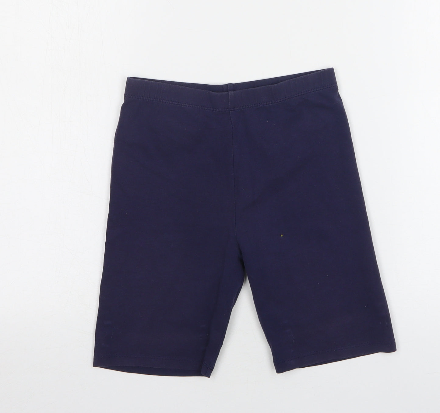 George Girls Blue  Cotton Biker Shorts Size 10-11 Years  Regular