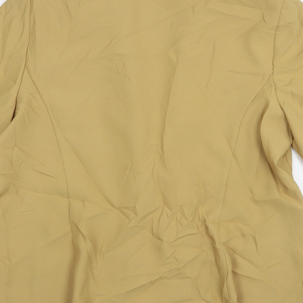 Berkertex Womens Beige  Polyester Jacket Blazer Size 16