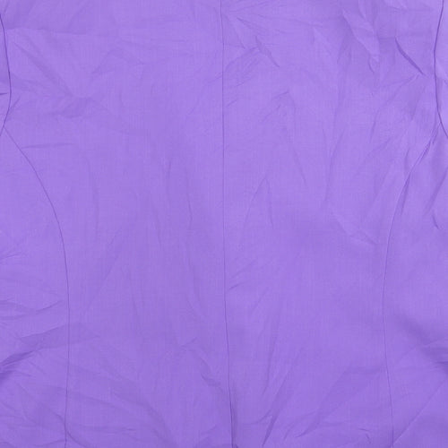 Atmosphere Womens Purple  Polyester Jacket Blazer Size 20