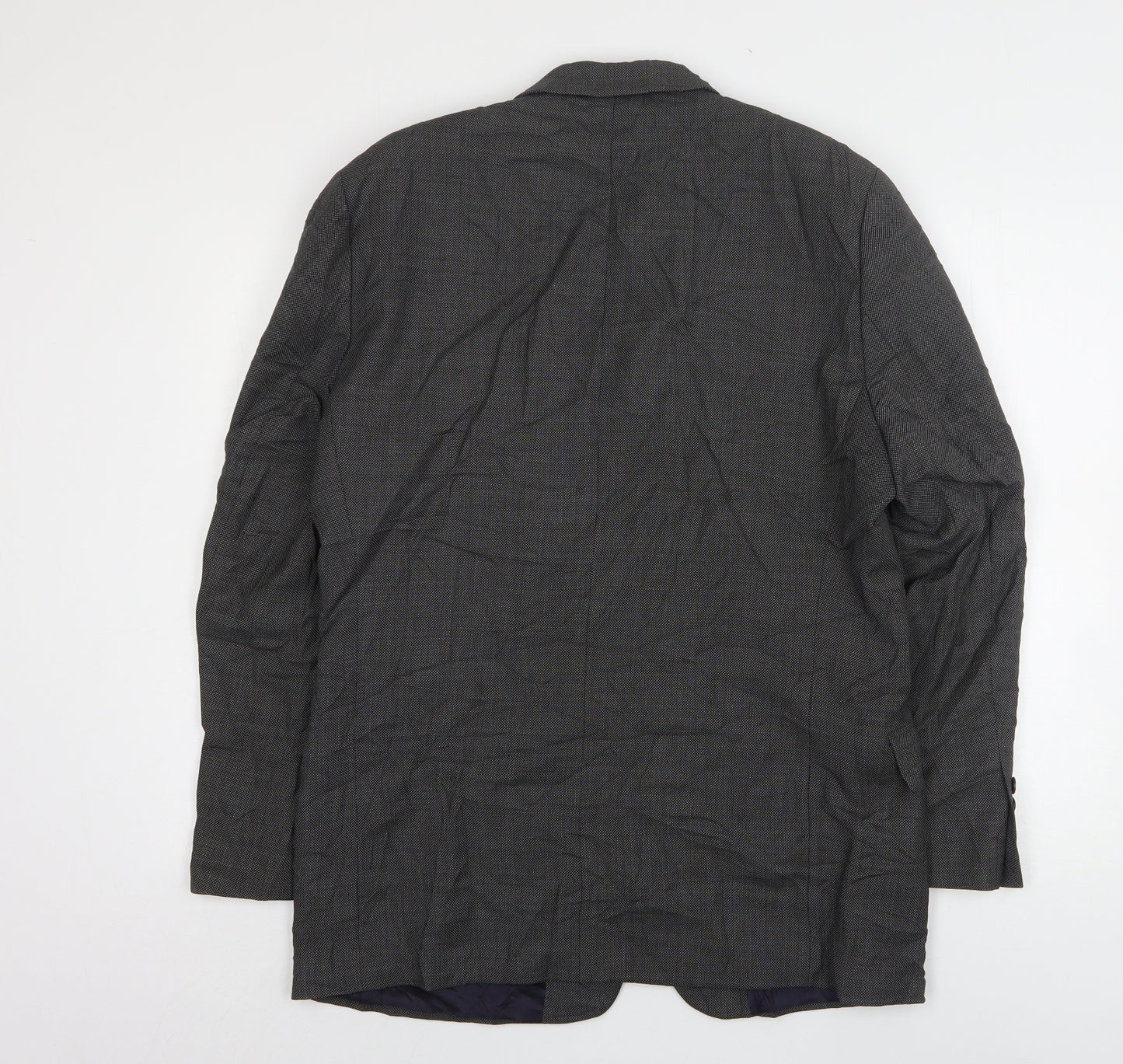 Pierre Cardin  Mens Grey  Wool Jacket Suit Jacket Size 40