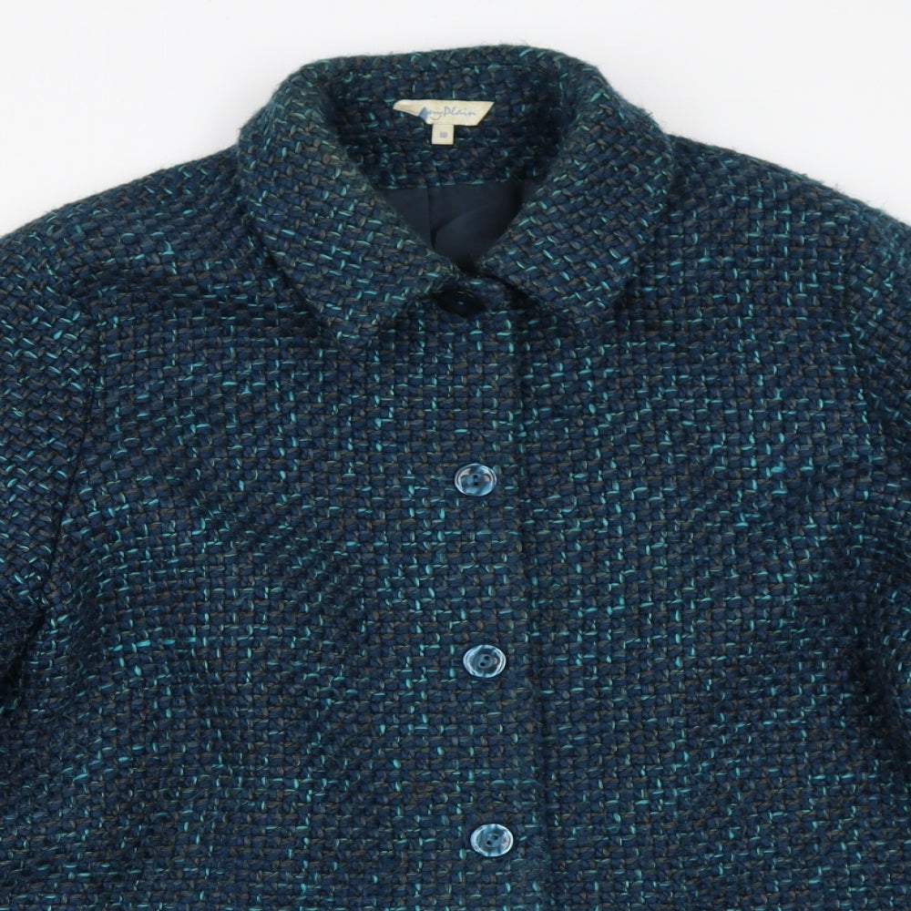 Penny Plain Womens Blue   Jacket  Size 18