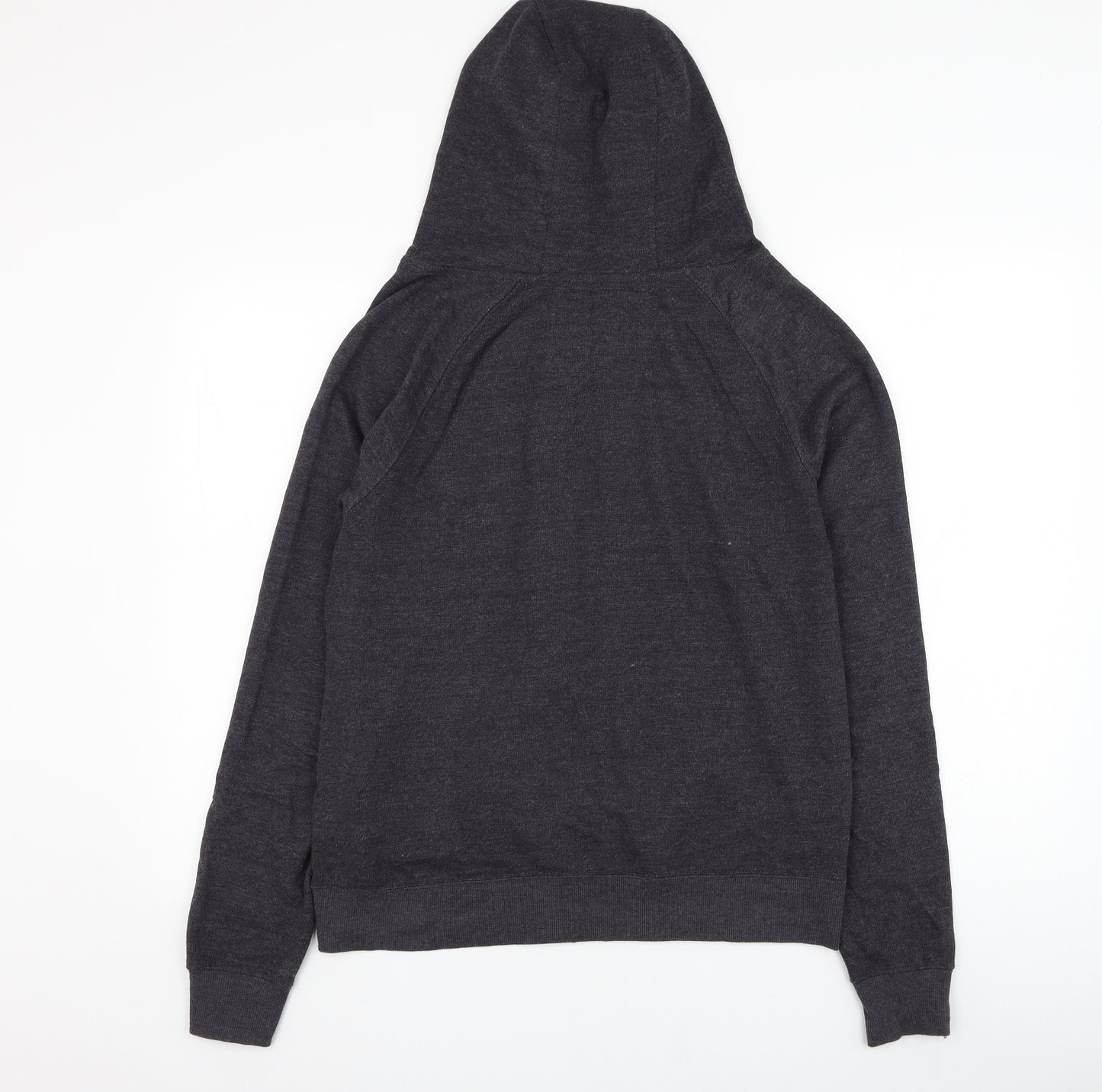 Atmosphere Womens Grey  Polyester Full Zip Hoodie Size 16  Zip