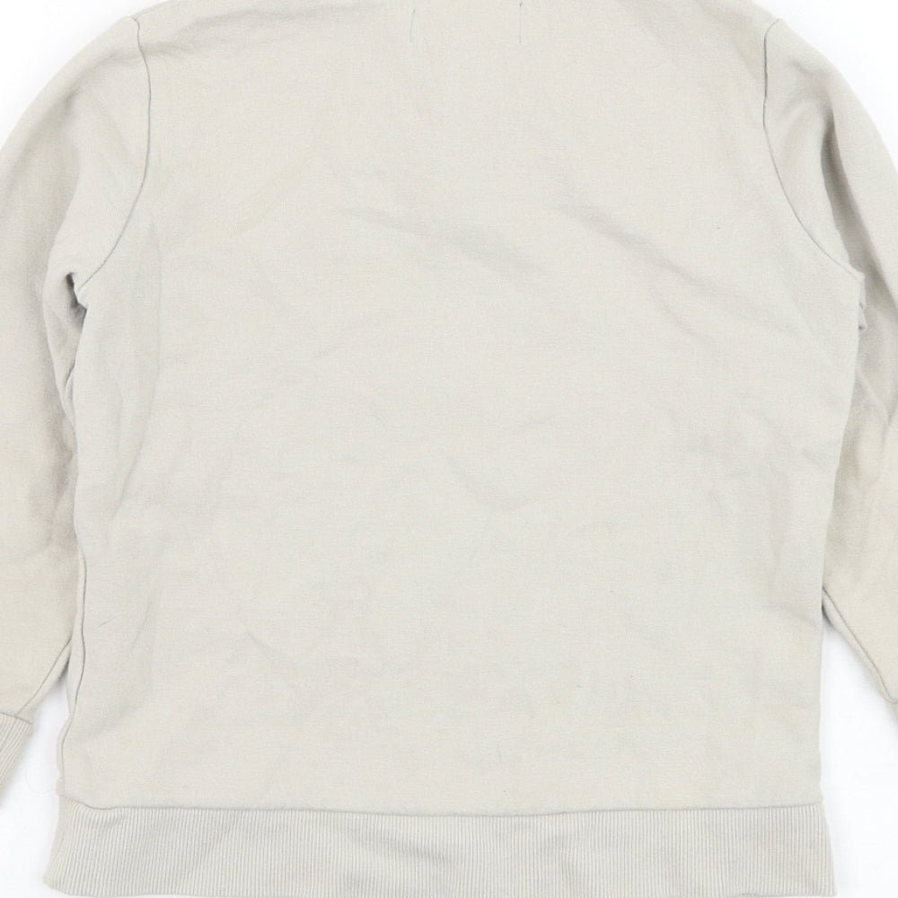 NEXT Boys Grey  Cotton Pullover Sweatshirt Size 6 Years  Pullover