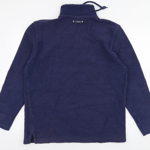 Weird Fish Mens Blue   Jacket  Size L  Zip