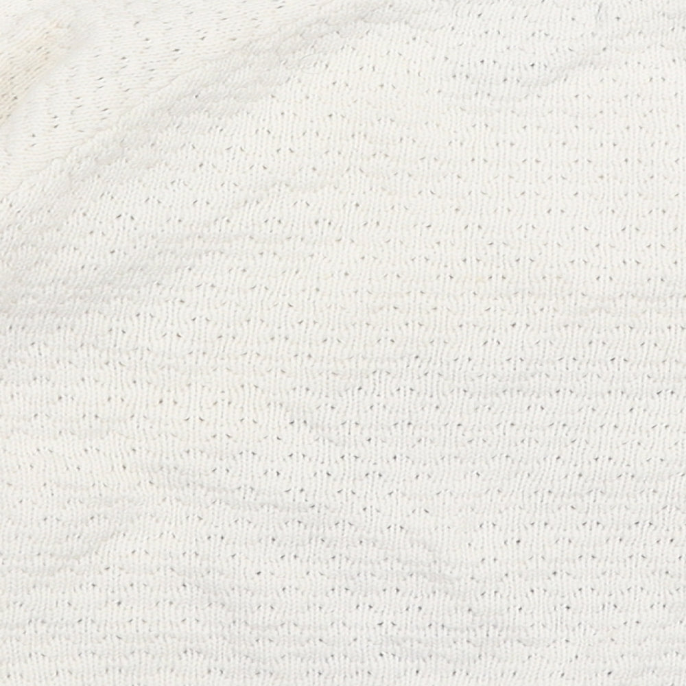 Primark Girls Ivory  Cotton Pullover Jumper Size 18-24 Months  Pullover - Hedgehog