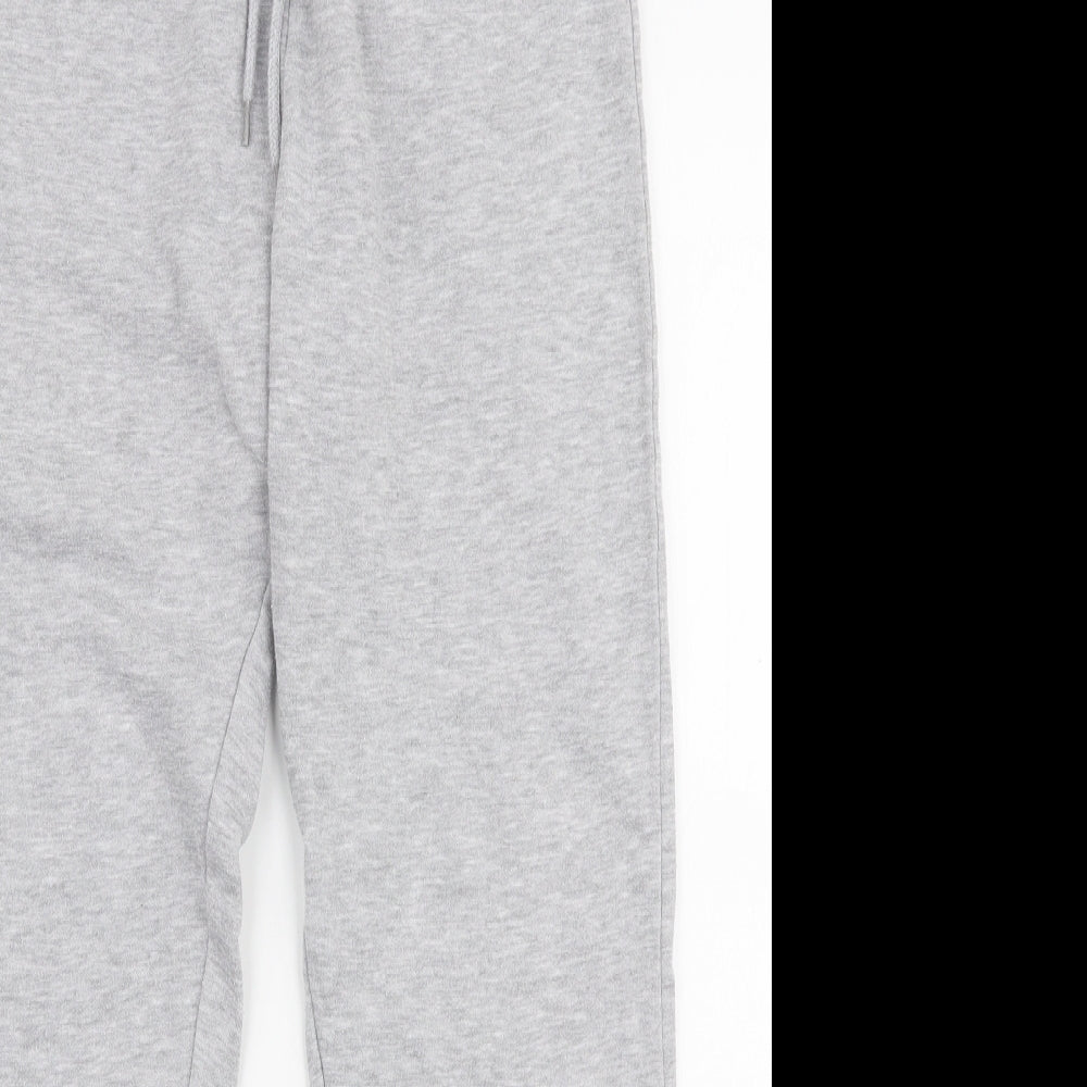 Primark Womens Grey  Polyester Jogger Trousers Size XS L26 in Slim Drawstring