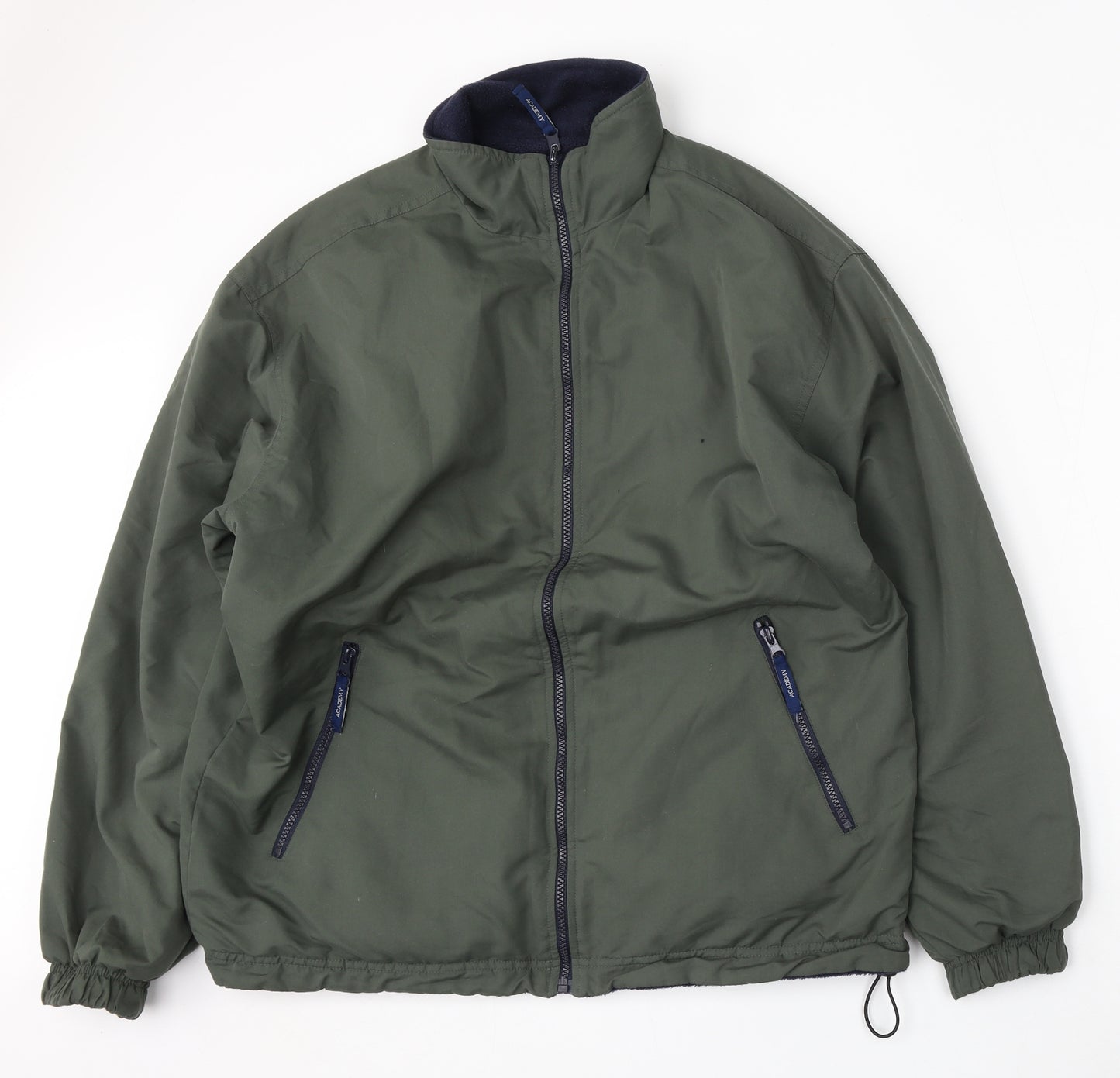 Academy Mens Green   Jacket  Size M  Zip