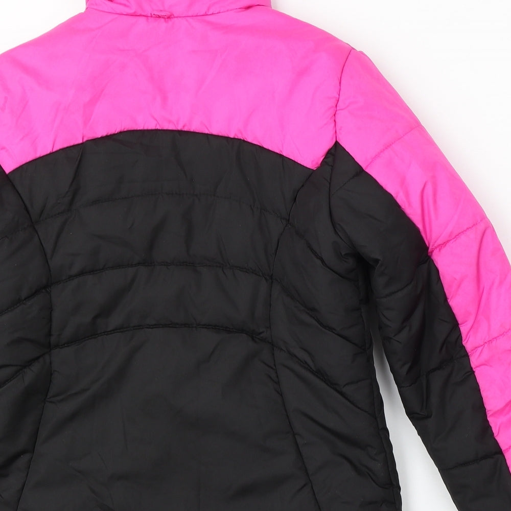 ZeroXposur Girls Black   Puffer Jacket Jacket Size 10-11 Years  Zip