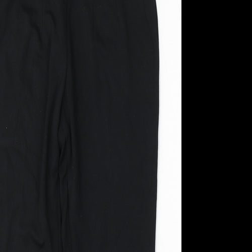 Marks and Spencer Womens Black  Viscose Jegging Trousers Size 12 L21.5 in Regular