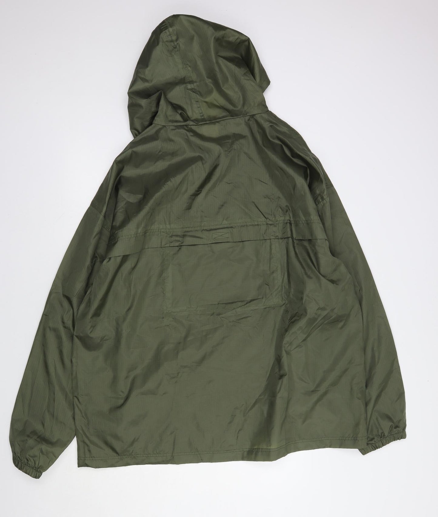 Premier Man Mens Green   Rain Coat Coat Size XL  Zip