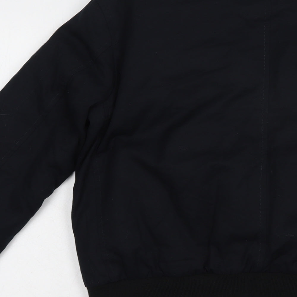 New Look Men Mens Black   Bomber Jacket Jacket Size XS  Zip
