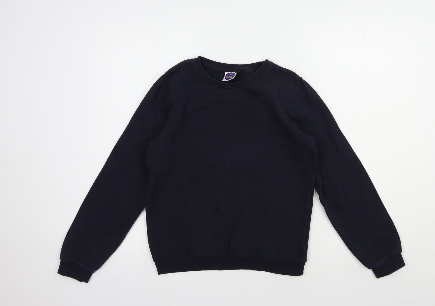 Smart Start Boys Blue  Cotton Pullover Sweatshirt Size 11 Years  Pullover - Schoolwear