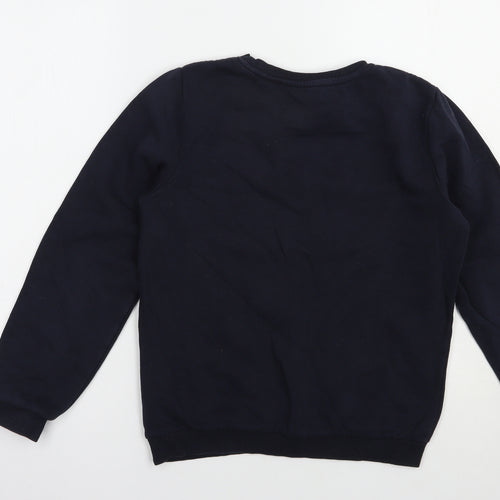 Smart Start Boys Blue  Cotton Pullover Sweatshirt Size 11 Years  Pullover - Schoolwear