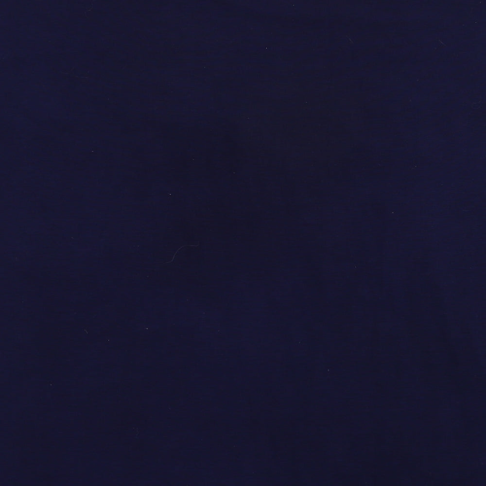 Be Jealous Womens Blue  Viscose Basic T-Shirt Size 20 Crew Neck