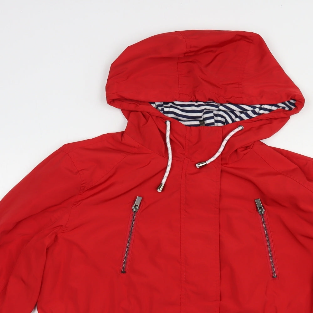 Atmosphere Womens Red   Windbreaker Jacket Size 14  Zip